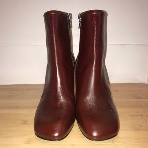 rag & bone Ellis Ankle Boot (Mahogany)